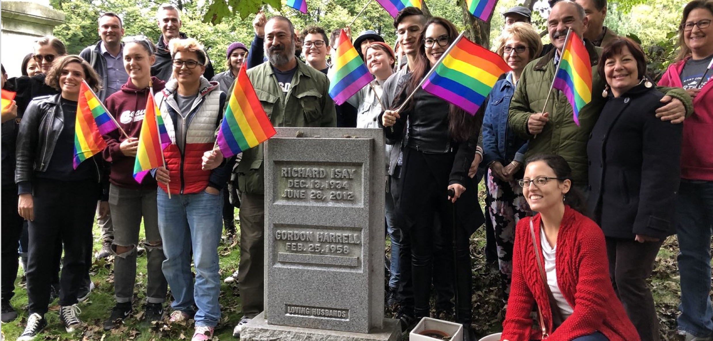 NYC LGBT Historic Sites photo of group at event