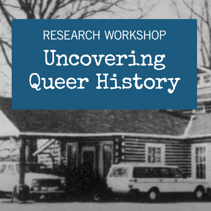 Uncovering Queer History Research Workshop at the Library of Virginia